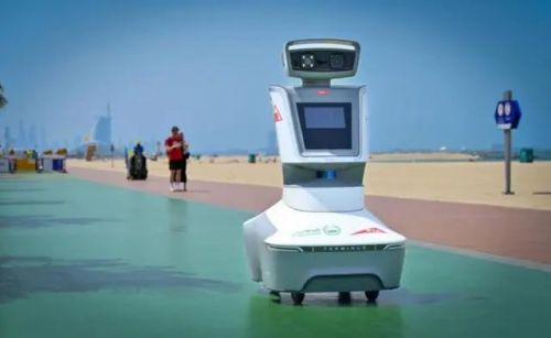 gitex global 2024 特斯聯智能機器人,重塑交通管理未來